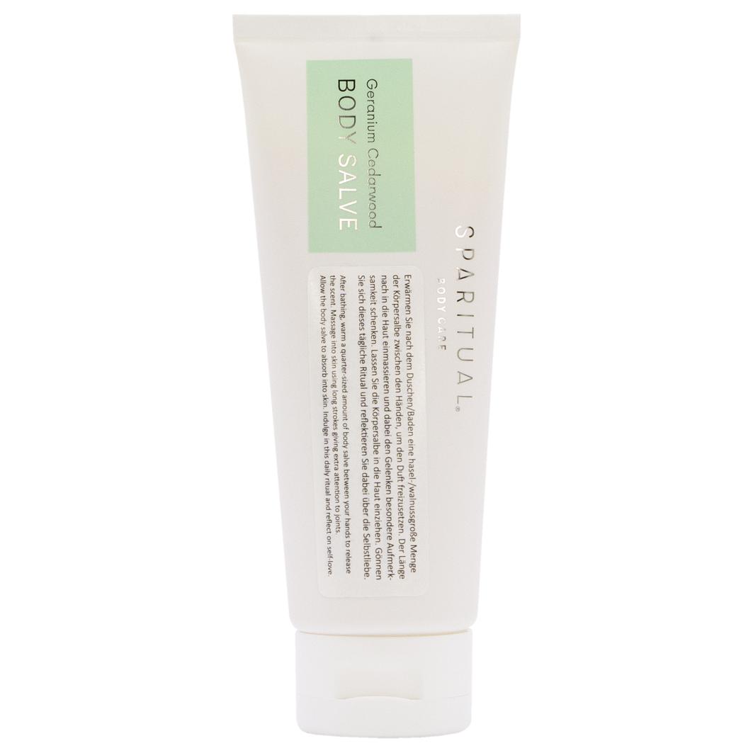 Крем для тела geranium cedarwood körpersalbe Sparitual, объем 100 мл
Крем для тела geranium cedarwood körpersalbe Sparitual, объем 100 мл