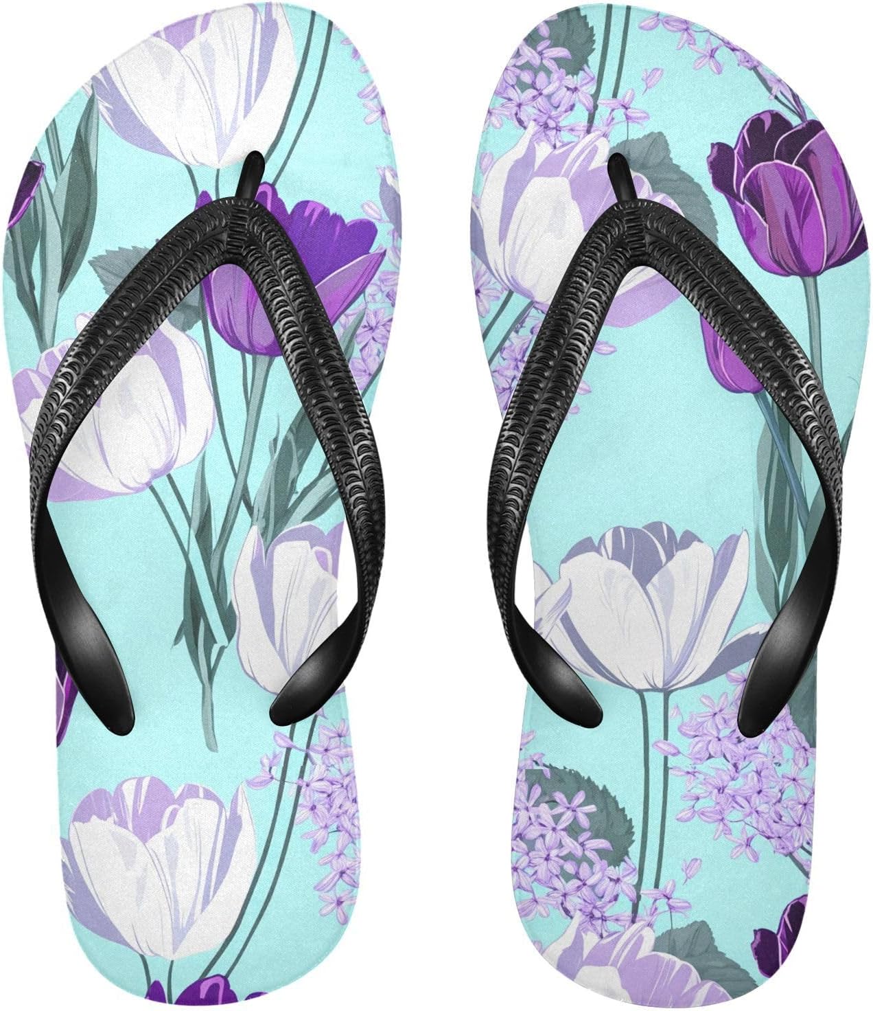 Пляжные шлепанцы Tulips Teal, резинескользящие летние тапочки для мужчин и женщин, для прогулок Sinestour
Пляжные шлепанцы Tulips Teal, резинескользящие летние тапочки для мужчин и женщин, для прогулок Sinestour