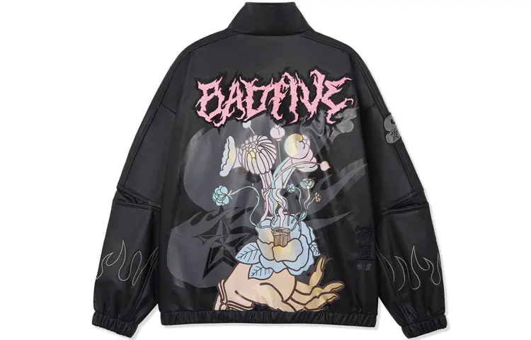 Badfive Куртка унисекс черная Lining, черный
Badfive Куртка унисекс черная Lining, черный