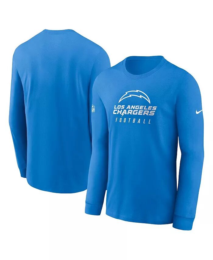 Футболка мужская с длинным рукавом цвета Powder Blue Los Angeles Chargers Sideline Performance Nike
Футболка мужская с длинным рукавом цвета Powder Blue Los Angeles Chargers Sideline Performance Nike