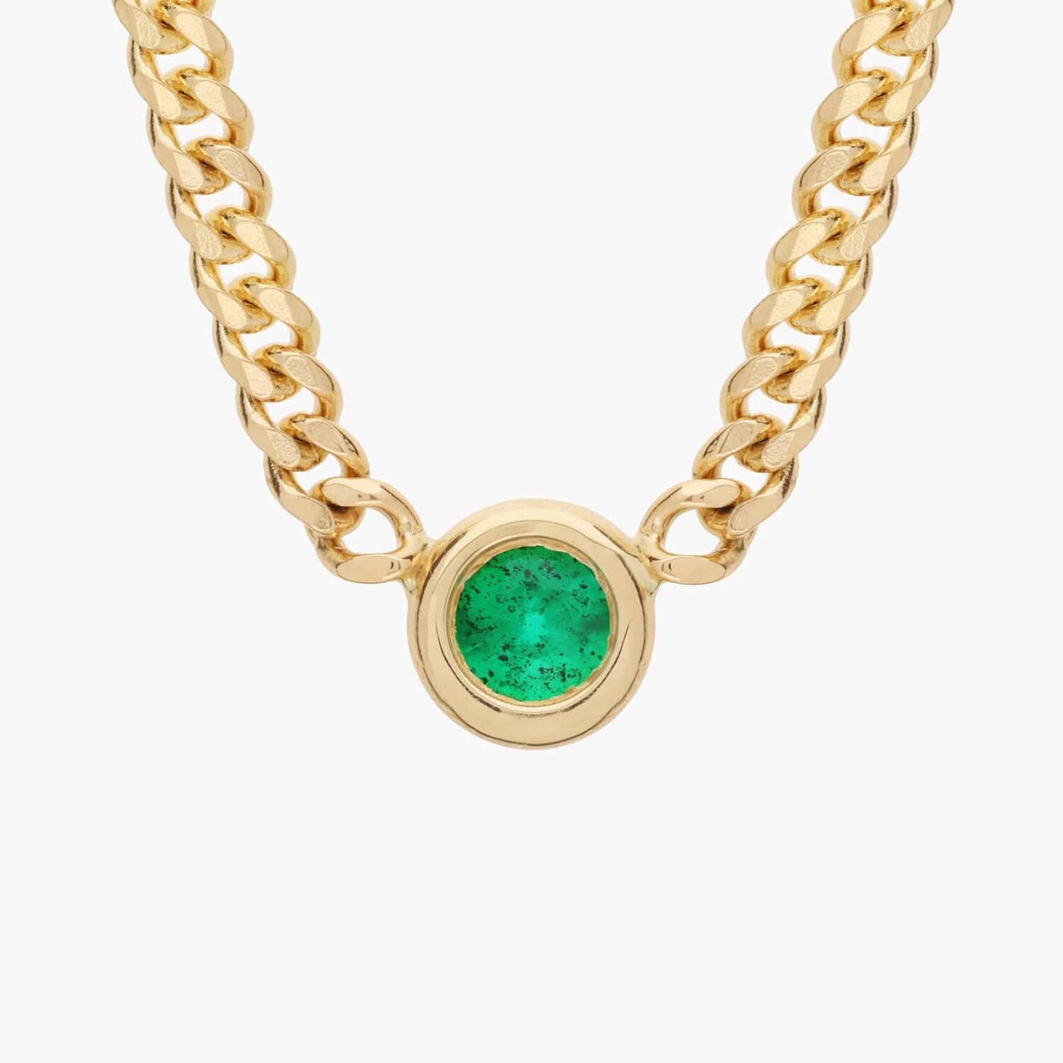 Ожерелье с изумрудными звеньями из итальянского желтого золота 14 карат Blue Nile
Ожерелье с изумрудными звеньями из итальянского желтого золота 14 карат Blue Nile