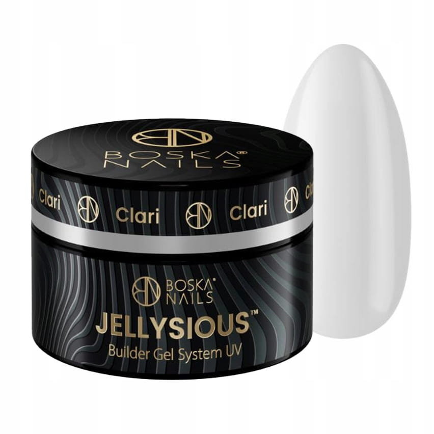 Boska Nails, Jellysious Clari, Прозрачный гель для наращивания ногтей желе Builder Gel System UV, 15 мл
Boska Nails, Jellysious Clari, Прозрачный гель для наращивания ногтей желе Builder Gel System UV, 15 мл