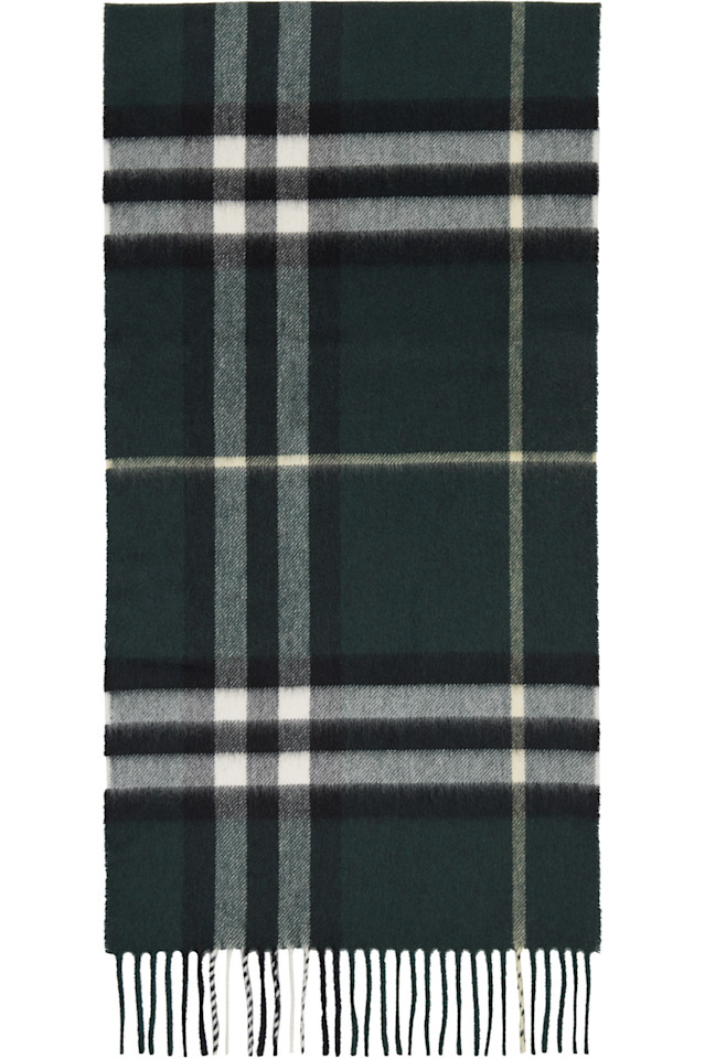 Burberry Кашемировый шарф в зеленую клетку
Burberry Кашемировый шарф в зеленую клетку