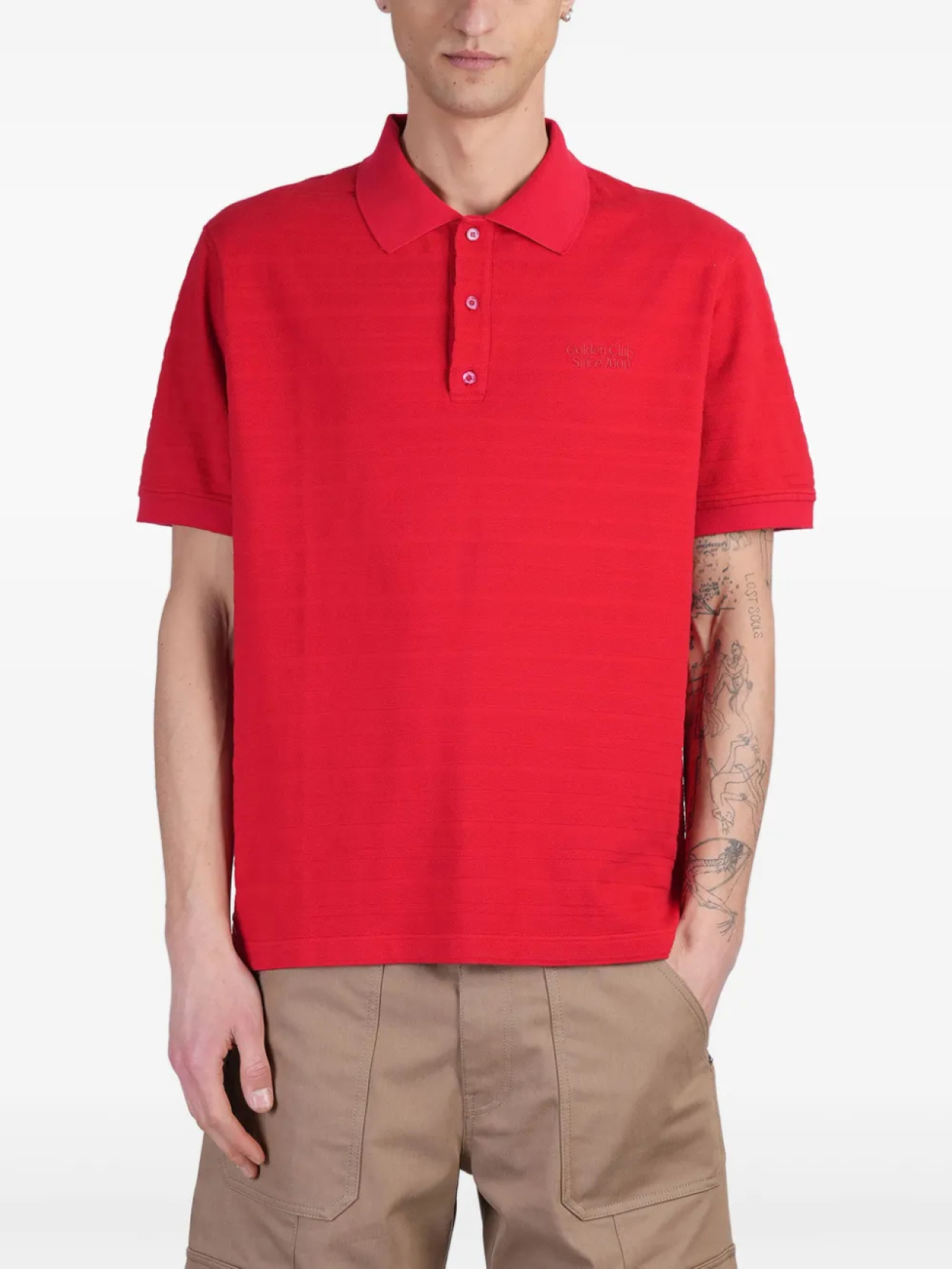 Футболка-поло с логотипом Golden Goose, красный
Футболка-поло с логотипом Golden Goose, красный