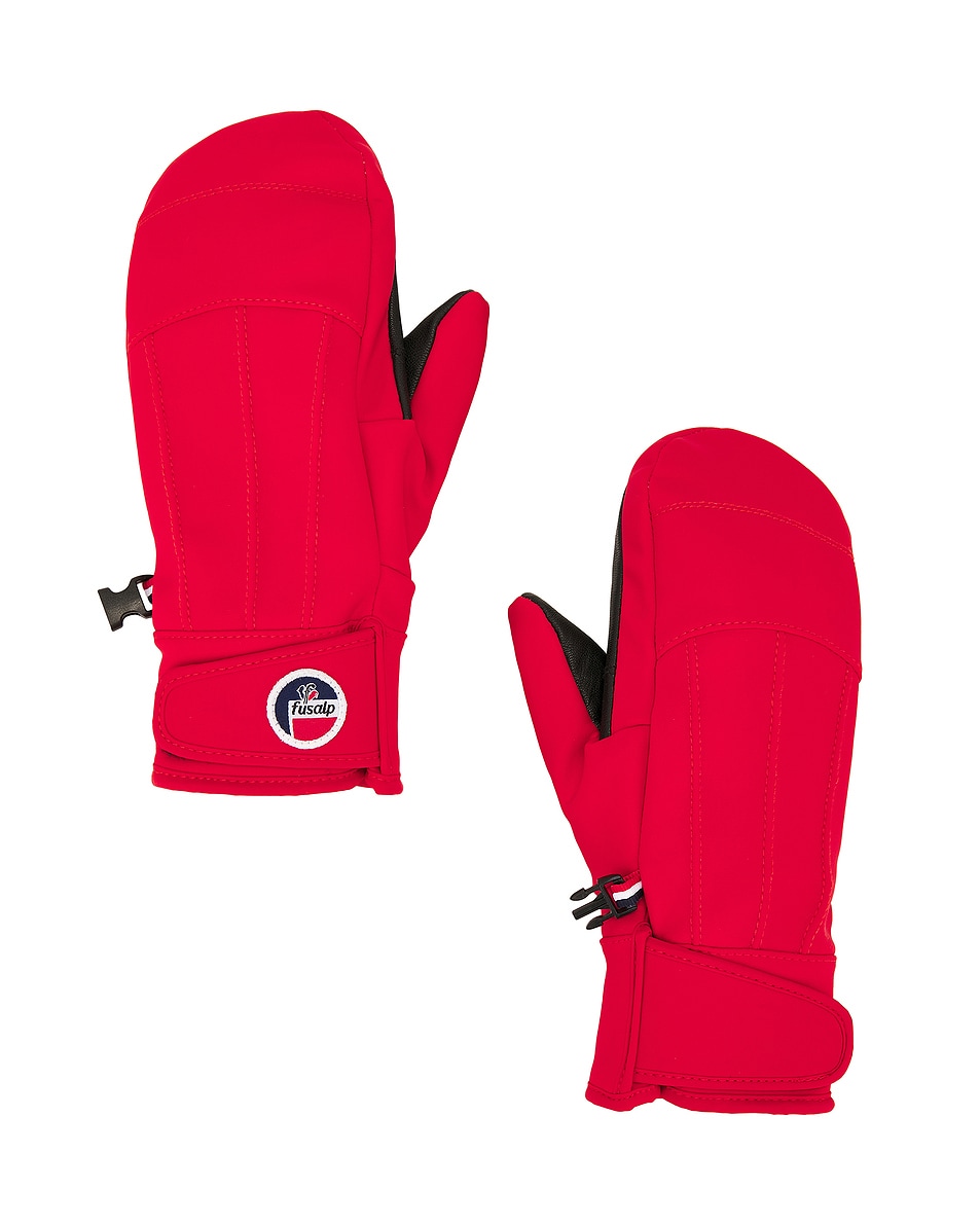 Варежки Glacier Fusalp, Racing & Noir 
Варежки Glacier Fusalp, Racing & Noir