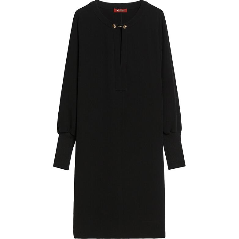 MaxMara Длинное платье с рукавами женское черное
MaxMara Длинное платье с рукавами женское черное