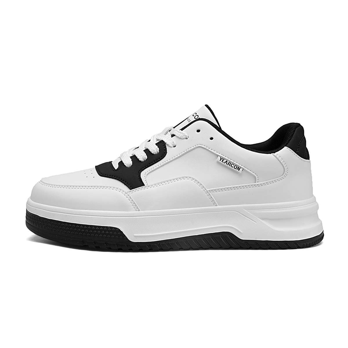 YEARCON Кроссовки для скейтбординга мужские, низкие, белые/черные, белые/темно-синие
YEARCON Кроссовки для скейтбординга мужские, низкие, белые/черные, белые/темно-синие