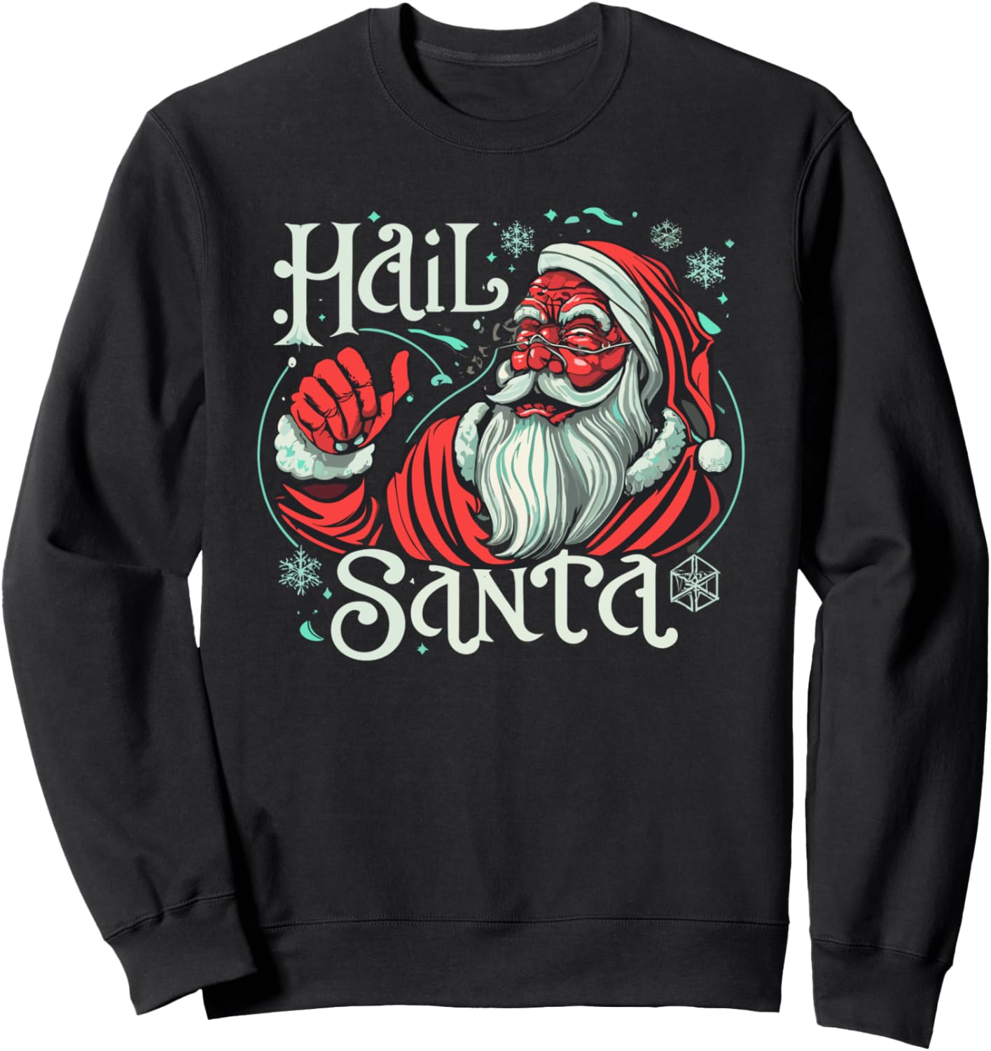 Готическая рождественская толстовка Hail Santa, черный
Готическая рождественская толстовка Hail Santa, черный