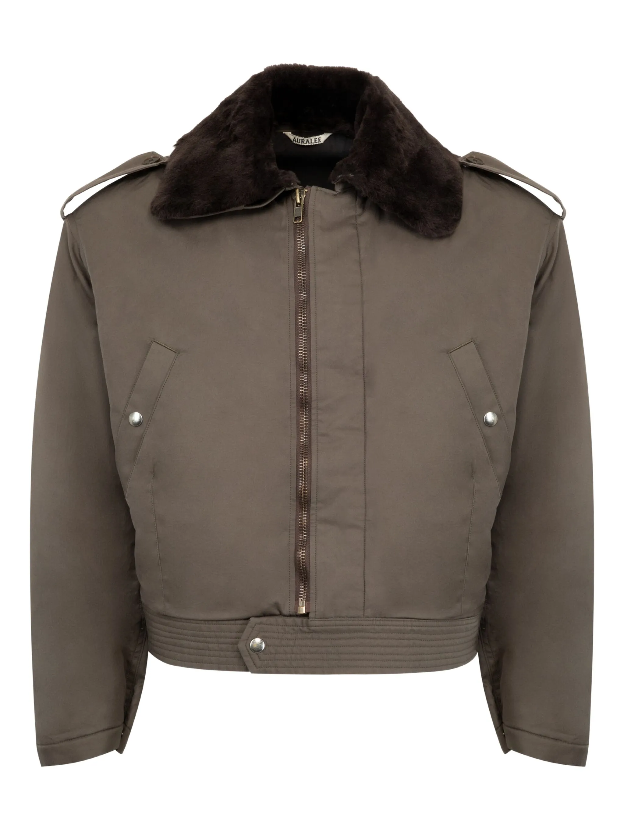 Куртка на пуговицах Auralee, зеленый
Куртка на пуговицах Auralee, зеленый