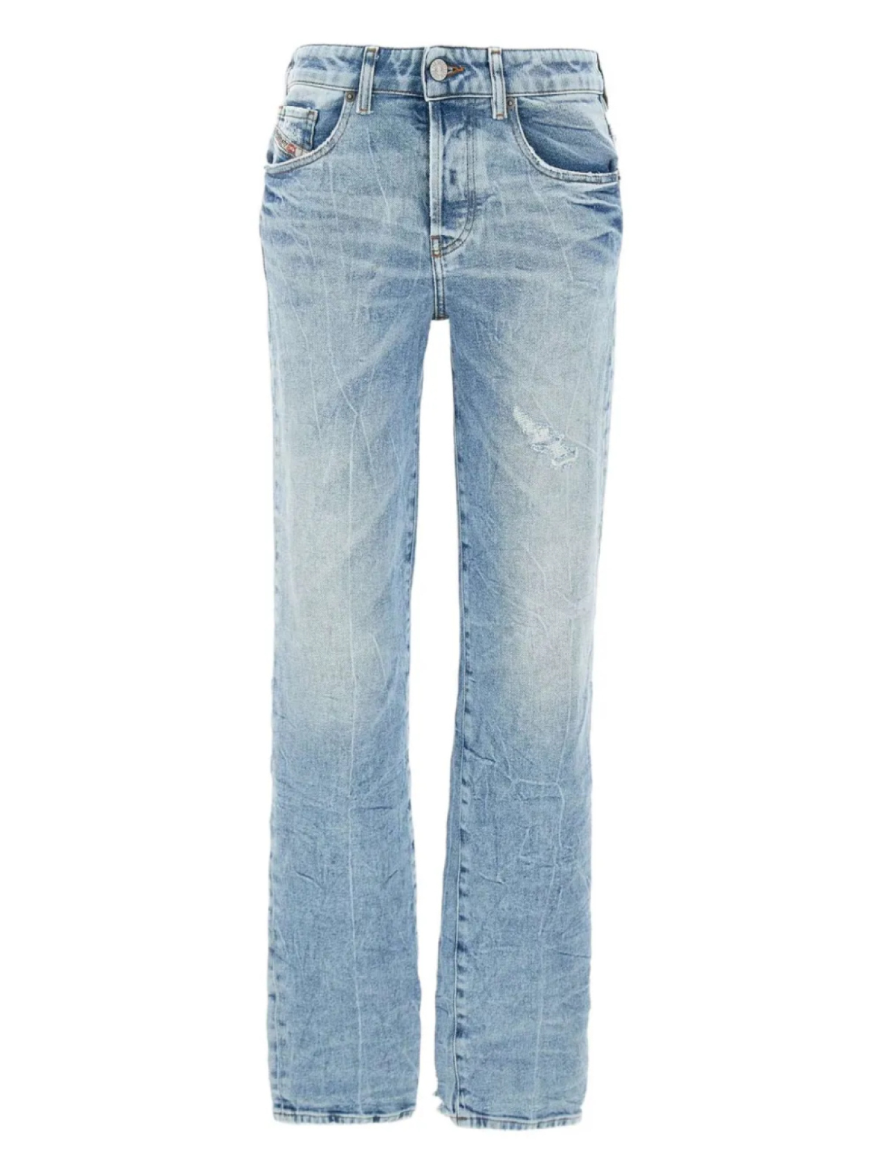 Выцветшие прямые джинсы Diesel, синий
Выцветшие прямые джинсы Diesel, синий