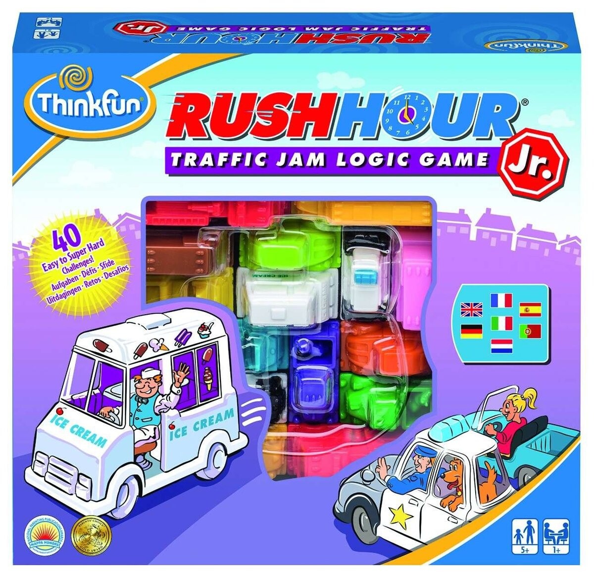 Rush Hour Korek Junior, игра-головоломка, Thinkfun
Rush Hour Korek Junior, игра-головоломка, Thinkfun