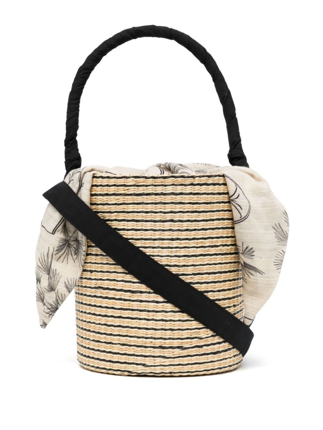 Плетеная сумка-тоут с платком Sensi Studio, коричневый
Плетеная сумка-тоут с платком Sensi Studio, коричневый