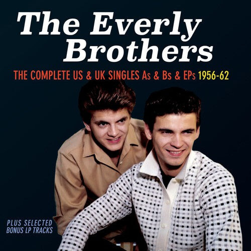 CD диск Everly Brothers: Complete Us & UK Singles: 1956-62
CD диск Everly Brothers: Complete Us & UK Singles: 1956-62