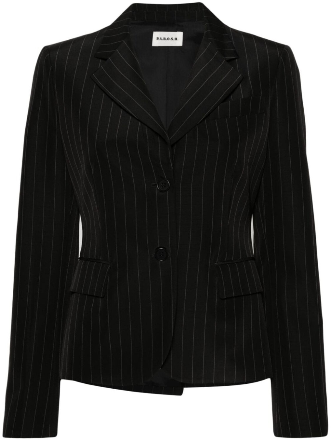 P.A.R.O.S.H. блейзер в тонкую полоску, черный
P.A.R.O.S.H. блейзер в тонкую полоску, черный