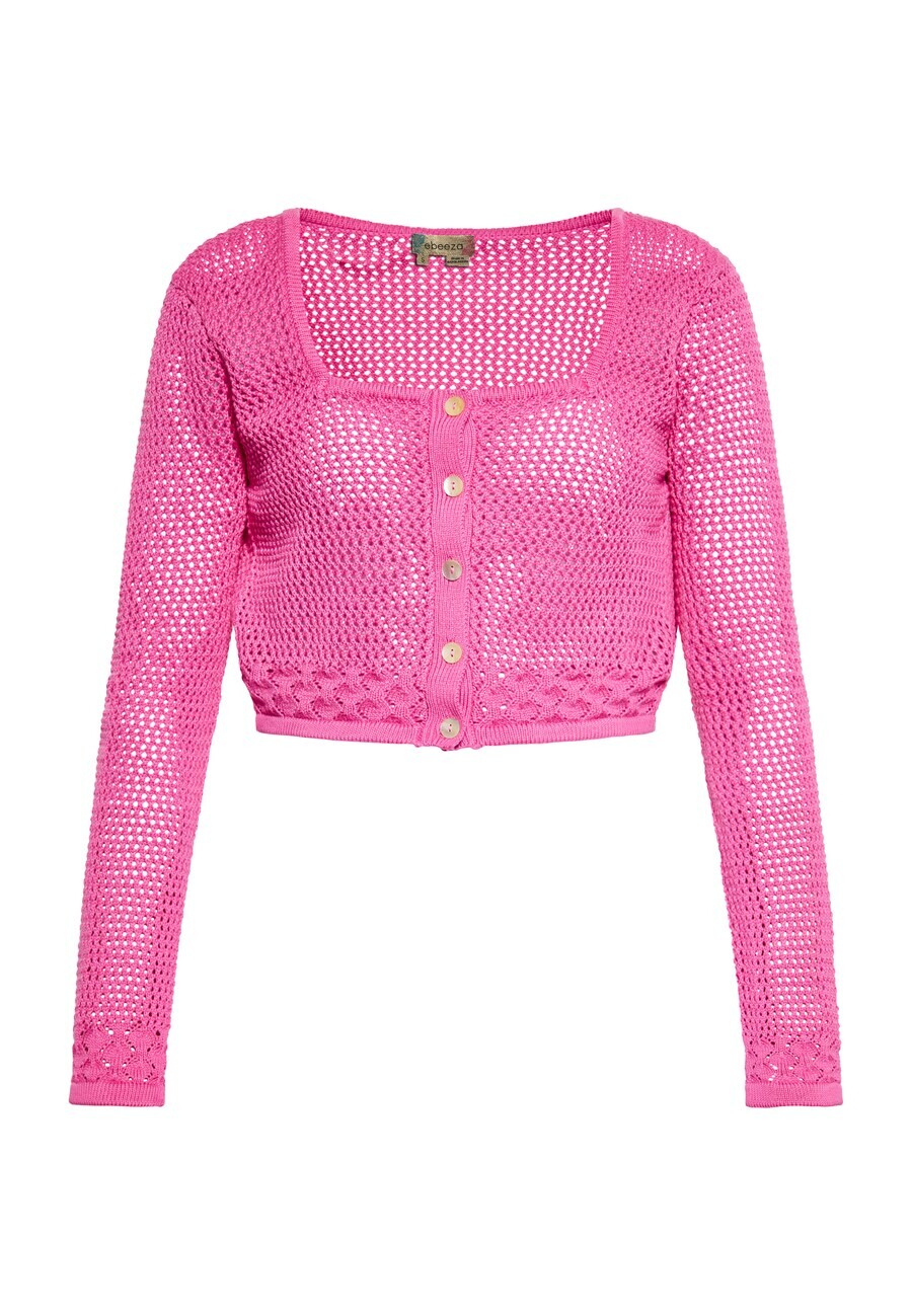 Вязаный кардиган ebeeza Knit Cardigan, розовый 
Вязаный кардиган ebeeza Knit Cardigan, розовый