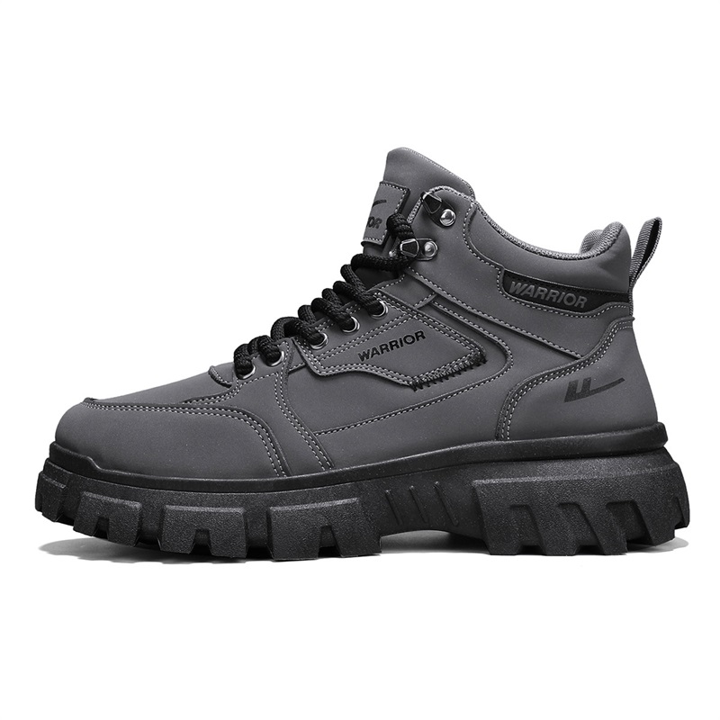 WARRIOR Короткие мужские ботинки Martin серого цвета
WARRIOR Короткие мужские ботинки Martin серого цвета