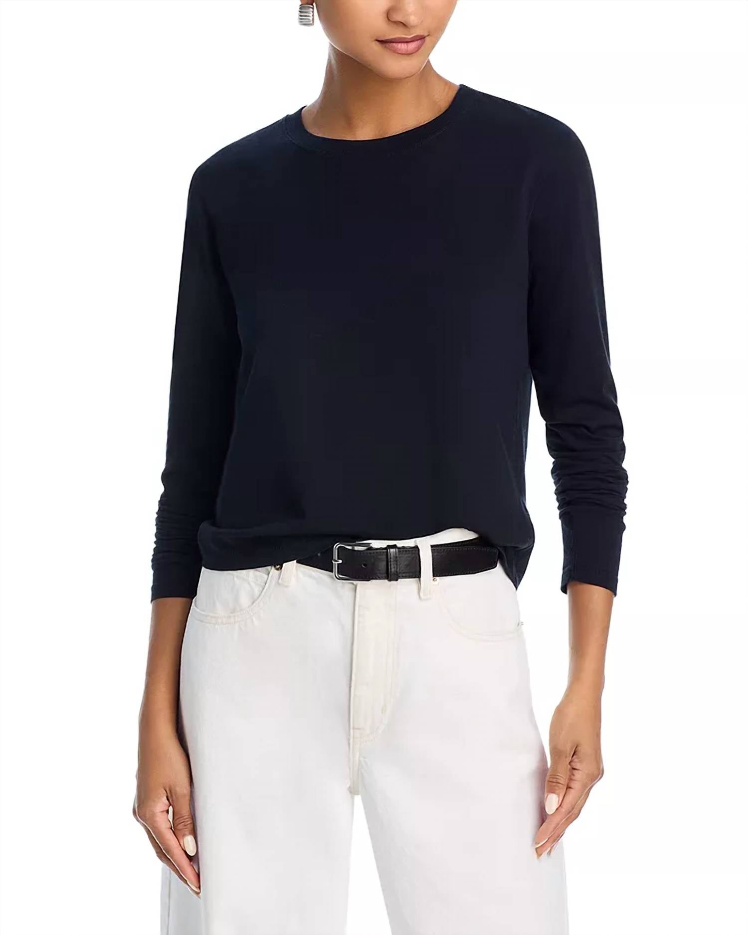 Детский лонгслив с круглым вырезом, черный FRAME
Детский лонгслив с круглым вырезом, черный FRAME