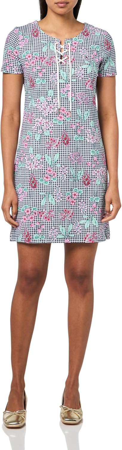 Женская футболка Tommy Hilfiger с короткими рукавами и принтом в клетку в клетку, Sky Captain Multi
Женская футболка Tommy Hilfiger с короткими рукавами и принтом в клетку в клетку, Sky Captain Multi