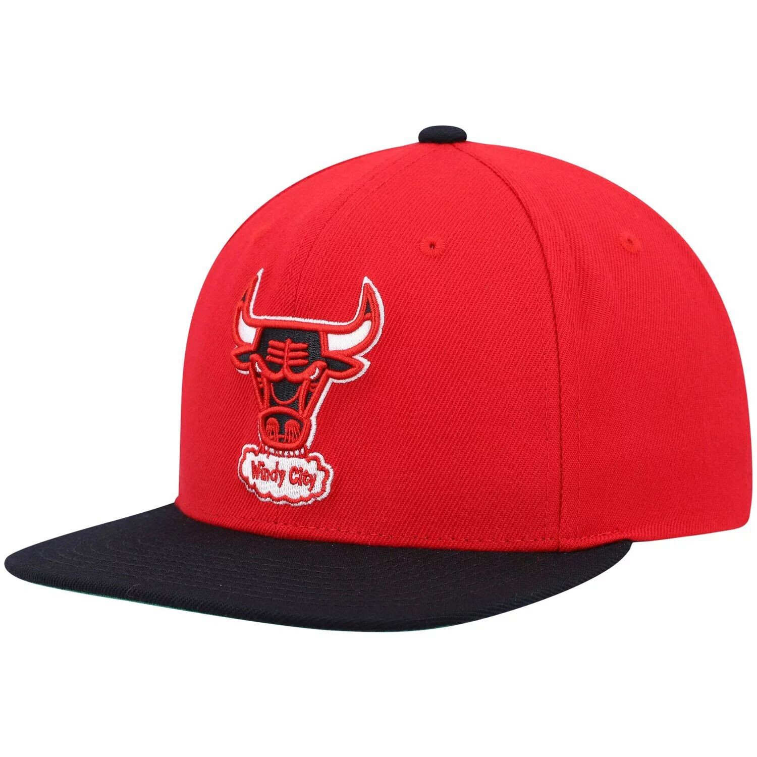 Мужская двухцветная бейсболка Snapback 2.0 Mitchell & Ness Red/Black Chicago Bulls Hardwood Classics Team 
Мужская двухцветная бейсболка Snapback 2.0 Mitchell & Ness Red/Black Chicago Bulls Hardwood Classics Team