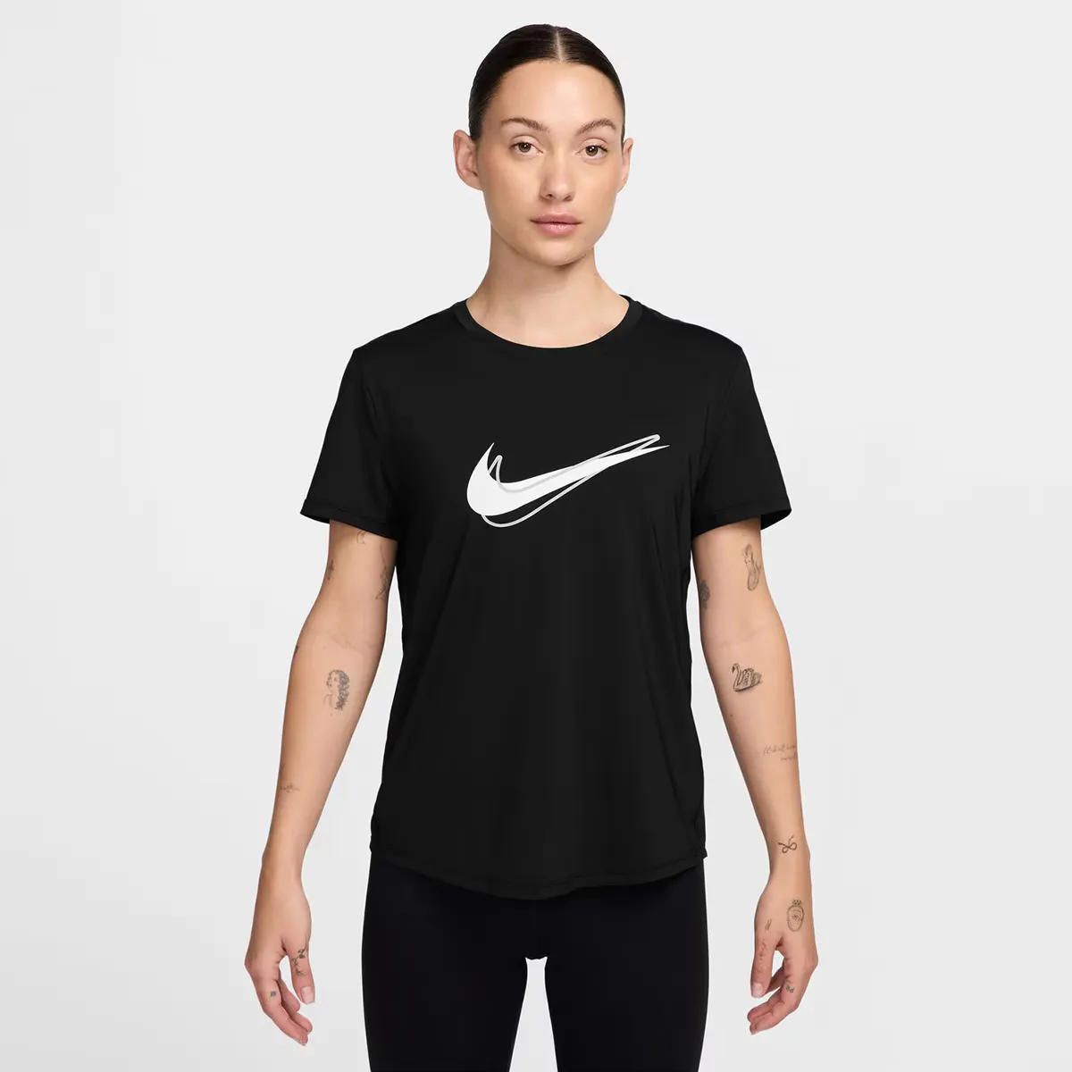 Женская футболка Nike One Swoosh, чёрный
Женская футболка Nike One Swoosh, чёрный
