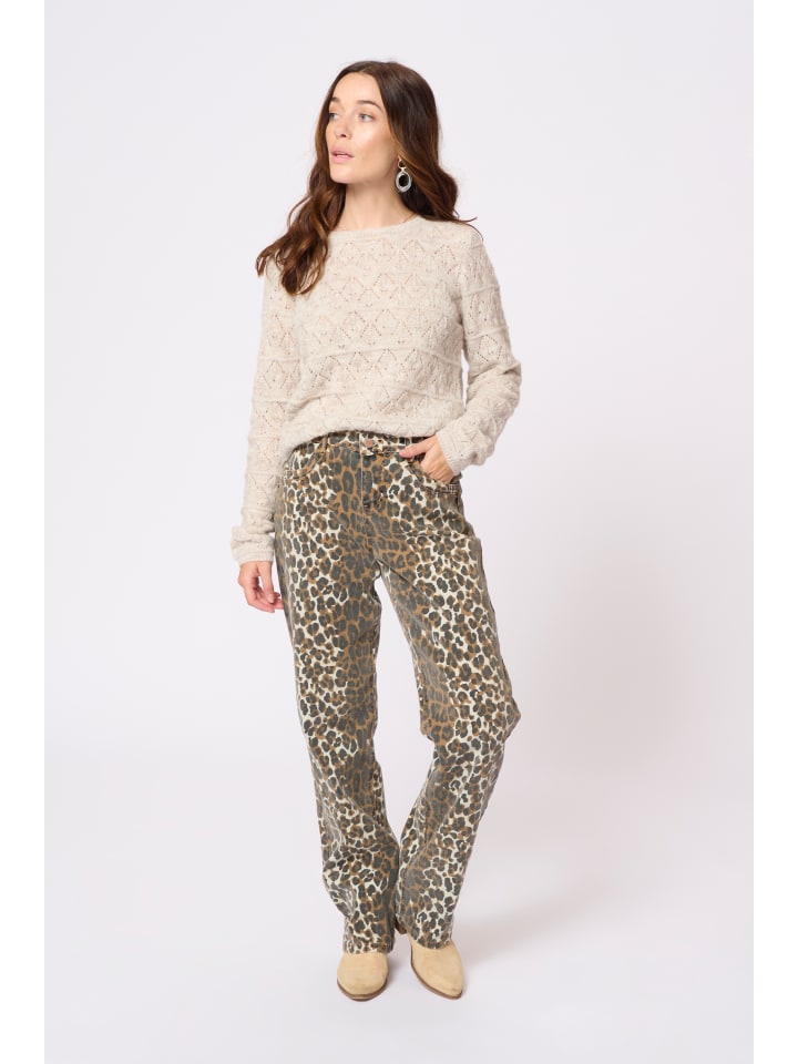 Джинсы CRHenny Regular Fit в цвете Small Brown Leopard Cream
Джинсы CRHenny Regular Fit в цвете Small Brown Leopard Cream