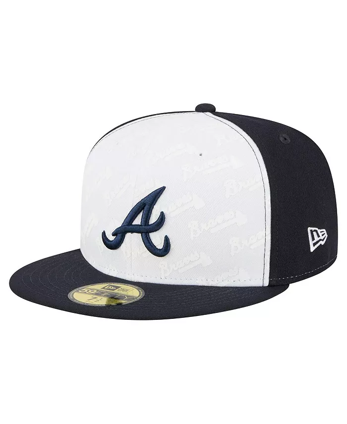 Мужская белая/тёмно-синяя кепка Atlanta Braves Repeat 59FIFTY New Era
Мужская белая/тёмно-синяя кепка Atlanta Braves Repeat 59FIFTY New Era
