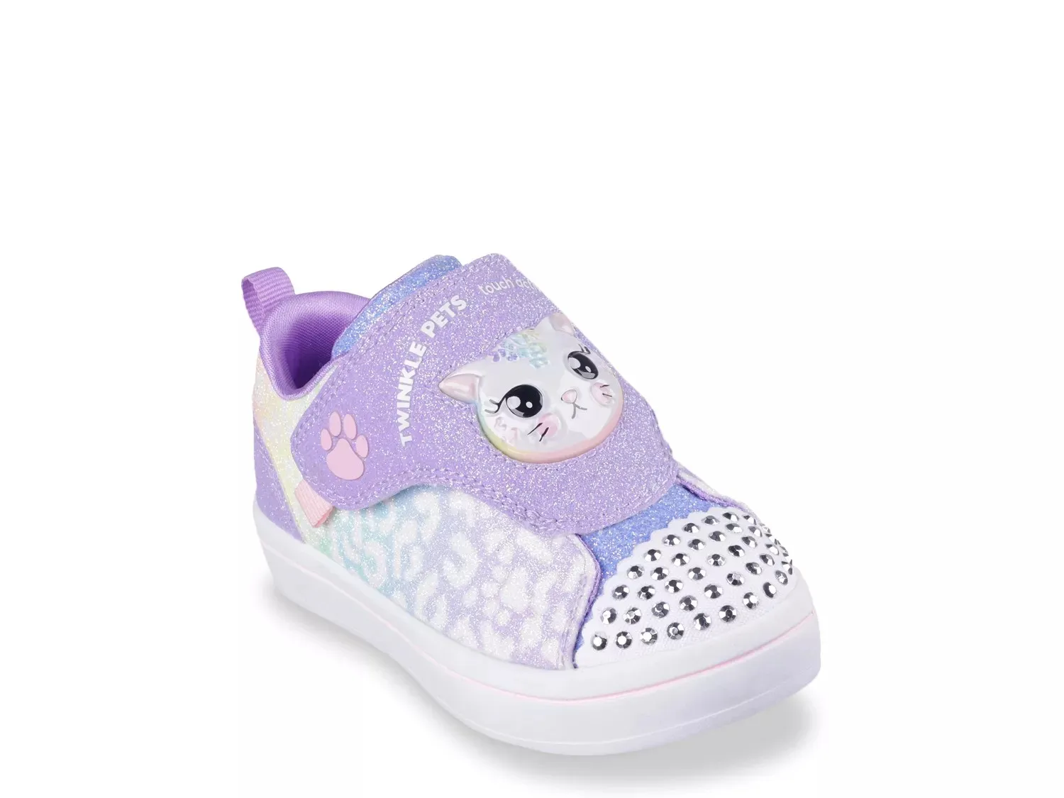 Кроссовки Skechers Twinkle Toes Twi-Lites Twinkle Pets Light-Up — детские, фиолетовые с эффектом омбре
Кроссовки Skechers Twinkle Toes Twi-Lites Twinkle Pets Light-Up — детские, фиолетовые с эффектом омбре