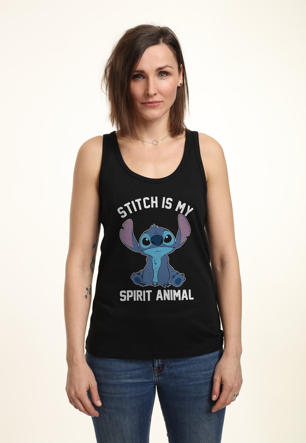 Топ DISNEY LILO & STITCH STITCH SPIRITAL ANIMAL Disney, черный
Топ DISNEY LILO & STITCH STITCH SPIRITAL ANIMAL Disney, черный
