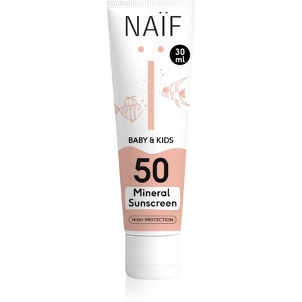 Naif Минеральный солнцезащитный крем SPF 50 30 мл Naïf
Naif Минеральный солнцезащитный крем SPF 50 30 мл Naïf