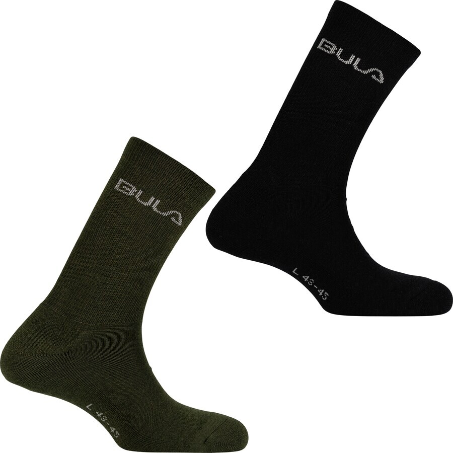Лыжные носки BULA Athletic Socks, черный 
Лыжные носки BULA Athletic Socks, черный