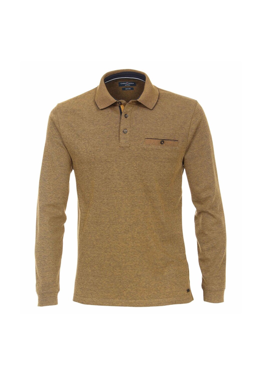 Мужская полосатая рубашка-поло с длинными рукавами CASAMODA, цвет Senfgelb
Мужская полосатая рубашка-поло с длинными рукавами CASAMODA, цвет Senfgelb