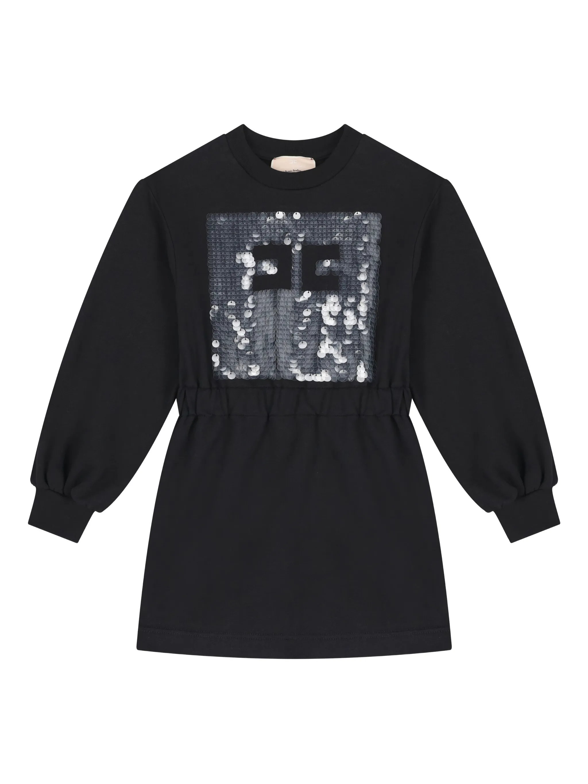 Платье с логотипом Elisabetta Franchi Kids, черный
Платье с логотипом Elisabetta Franchi Kids, черный
