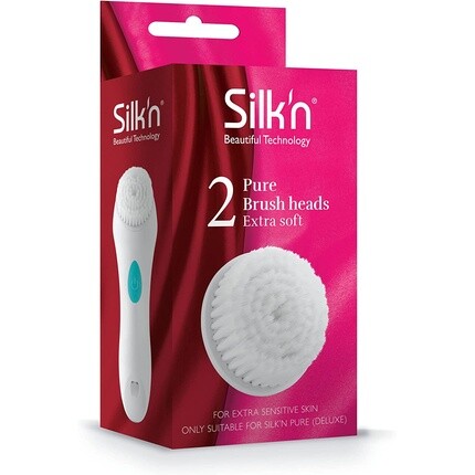 Сверхмягкие насадки-щеточки Silk'n Pure для очищения лица, массажа кожи и отшелушивания
Сверхмягкие насадки-щеточки Silk'n Pure для очищения лица, массажа кожи и отшелушивания