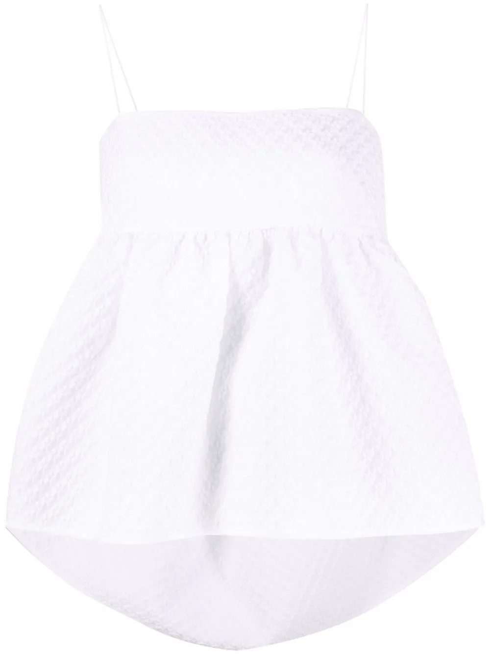 Блузка с баской и цветочной вышивкой Cecilie Bahnsen, белый
Блузка с баской и цветочной вышивкой Cecilie Bahnsen, белый