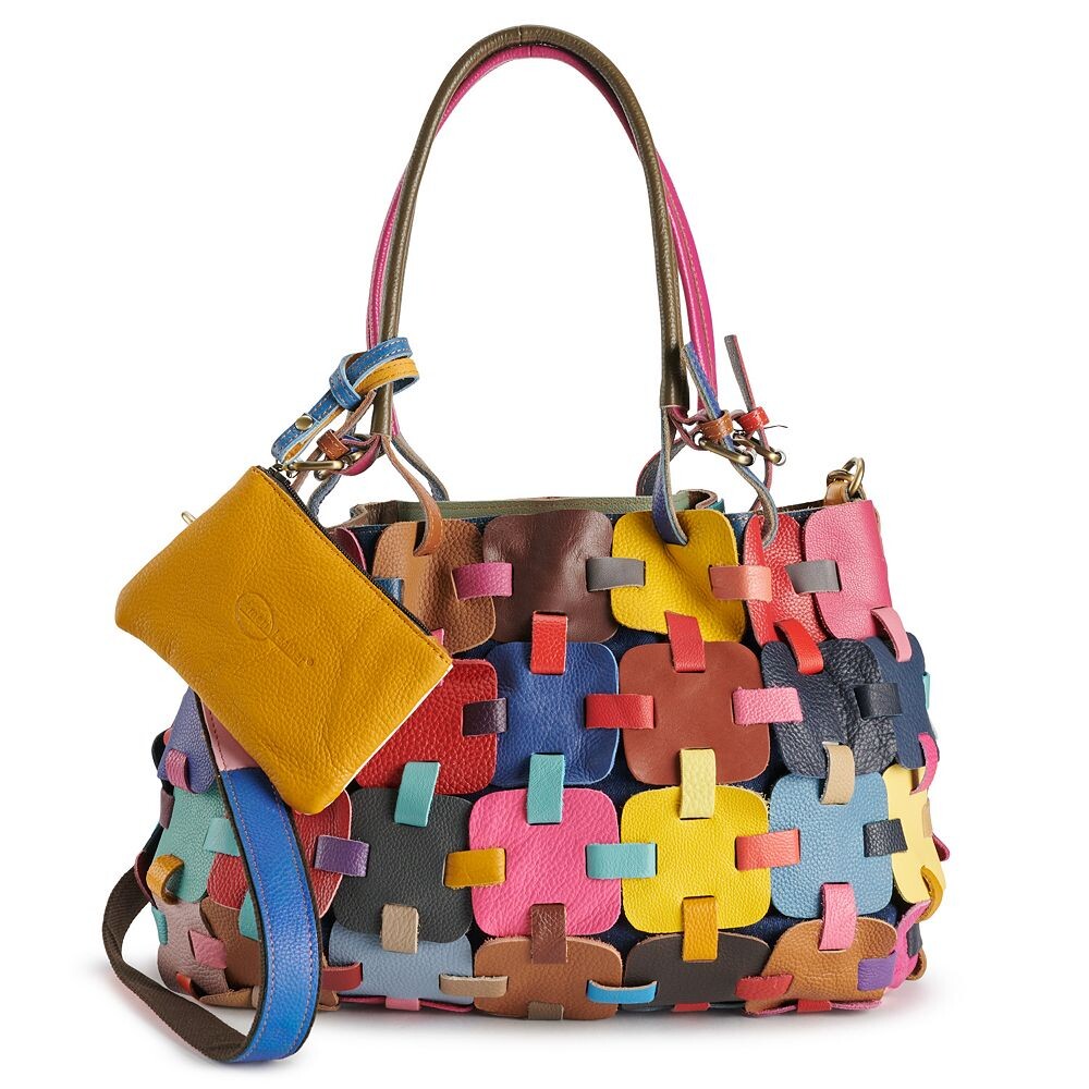 Ameri Кожаная большая сумка Colby и мешочек для монет Ameri Leather, цвет Rainbow
Ameri Кожаная большая сумка Colby и мешочек для монет Ameri Leather, цвет Rainbow