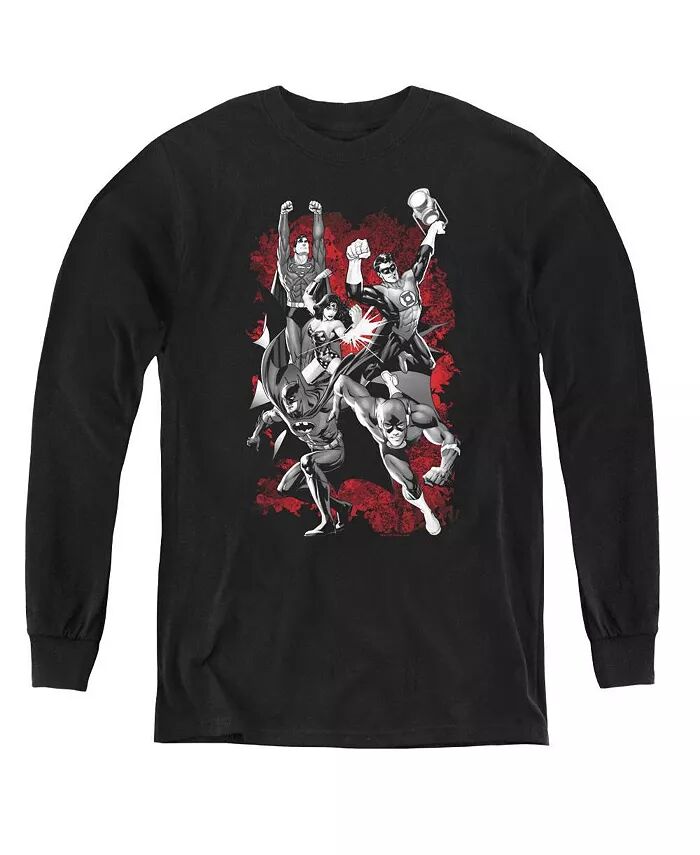 Свитшот с длинным рукавом Boys of America Youth Explosion Justice League, черный
Свитшот с длинным рукавом Boys of America Youth Explosion Justice League, черный