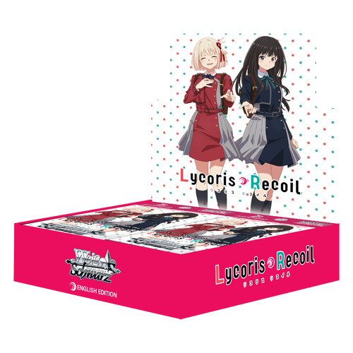Карточная игра Weiss Schwarz: Booster Box – Lycoris Recoil Bushiroad
Карточная игра Weiss Schwarz: Booster Box – Lycoris Recoil Bushiroad