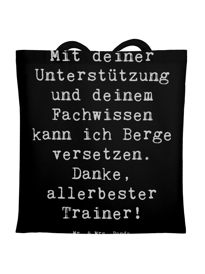 Сумка для переноски Mr & Mrs Panda Bester Trainer, черный 
Сумка для переноски Mr & Mrs Panda Bester Trainer, черный