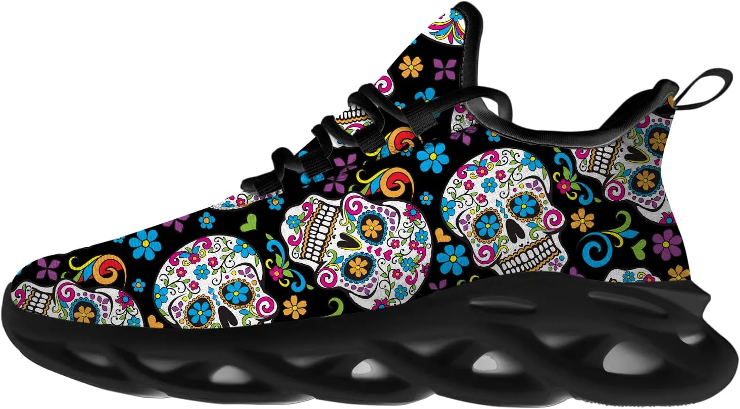 Кроссовки Sugar Skull для мужчин и женщин, для бега по дорогам, спортивные, для ходьбы, тенниса, тренажерного зала, подарок для мальчиков и девочек Ciadoon, мультиколор
Кроссовки Sugar Skull для мужчин и женщин, для бега по дорогам, спортивные, для ходьбы, тенниса, тренажерного зала, подарок для мальчиков и девочек Ciadoon, мультиколор