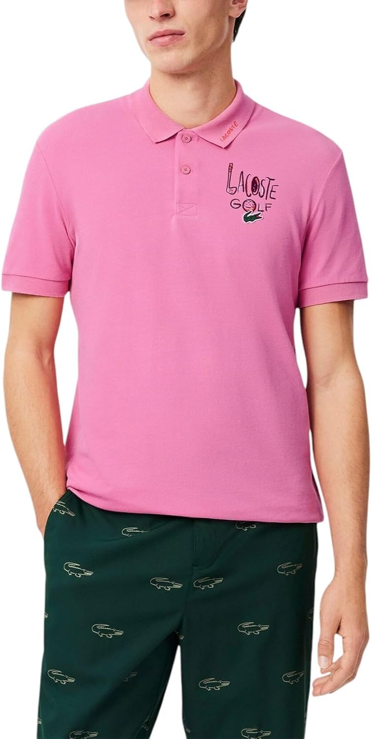 Мужская поло для гольфа Lacoste Sport Classic Fit с защитой от ультрафиолета, Reseda Pink/Reseda Pink, Розовый, Мужская поло для гольфа Lacoste Sport Classic Fit с защитой от ультрафиолета, Reseda Pink/Reseda Pink
Мужская поло для гольфа Lacoste Sport Classic Fit с защитой от ультрафиолета, Reseda Pink/Reseda Pink, Розовый, Мужская поло для гольфа Lacoste Sport Classic Fit с защитой от ультрафиолета, Reseda Pink/Reseda Pink