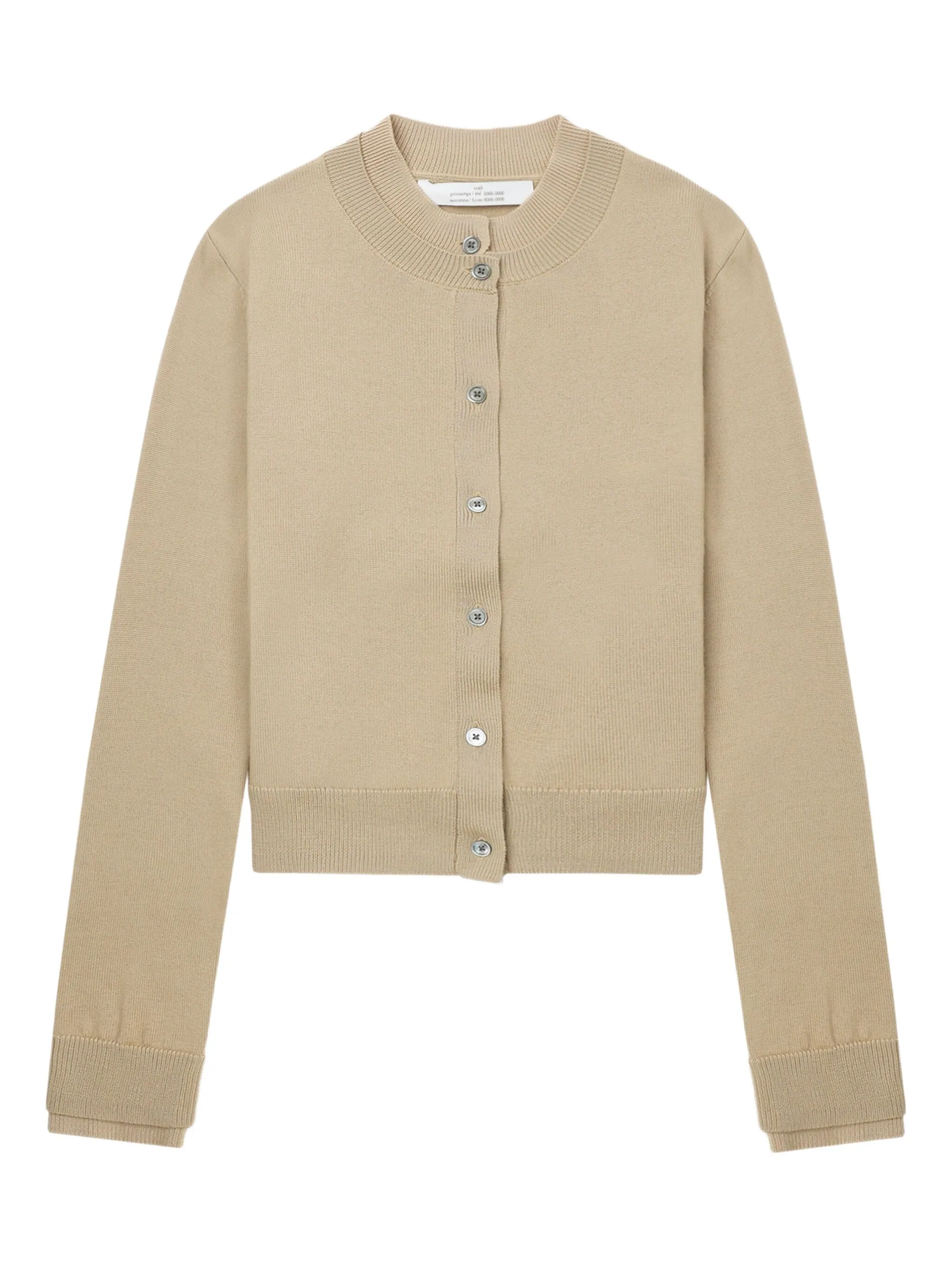 Шерстяной кардиган на пуговицах Rokh, бежевый
Шерстяной кардиган на пуговицах Rokh, бежевый