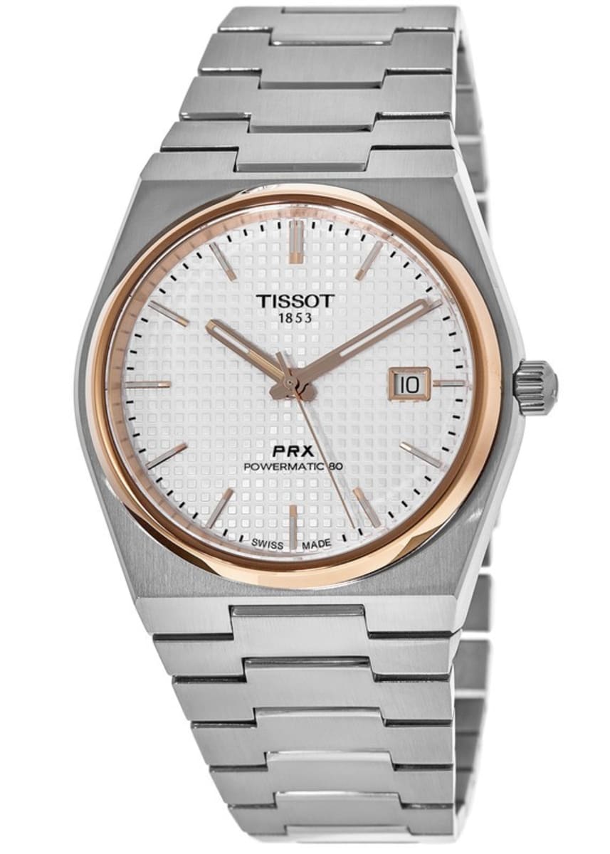Мужские часы Tissot PRX Powermatic 80 с серебристым циферблатом и стальным корпусом T137.407.21.031.00, серебряный
Мужские часы Tissot PRX Powermatic 80 с серебристым циферблатом и стальным корпусом T137.407.21.031.00, серебряный