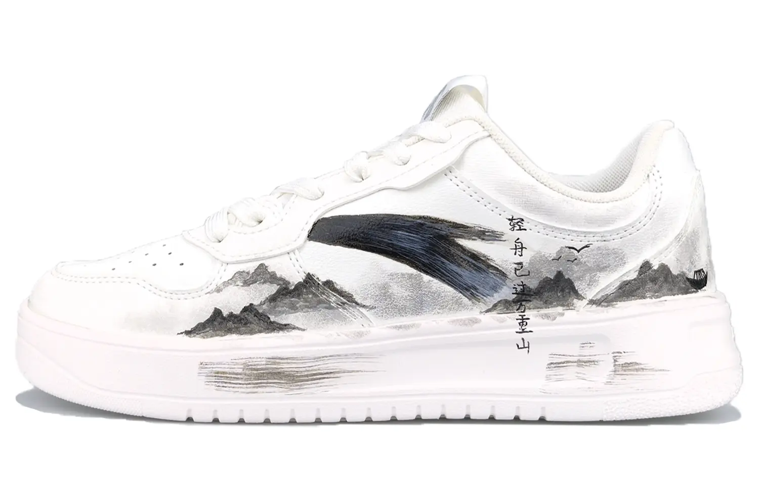 ANTA Комфортные, нескользящие, амортизирующие, низкие, мужские, кроссовки для скейтбординга, черно-белые
ANTA Комфортные, нескользящие, амортизирующие, низкие, мужские, кроссовки для скейтбординга, черно-белые