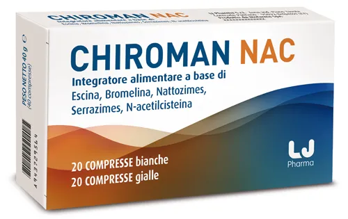 Chiroman Nac 20 + 20 таблеток, добавка для мужской фертильности Lj Pharma
Chiroman Nac 20 + 20 таблеток, добавка для мужской фертильности Lj Pharma