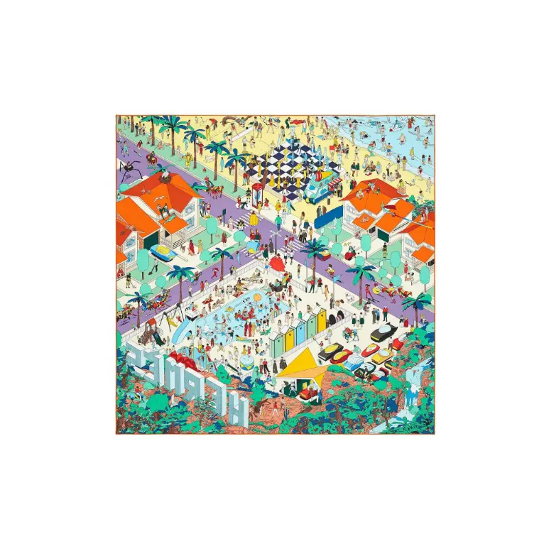 HERMES Шёлковый шарф, Multicolor
HERMES Шёлковый шарф, Multicolor