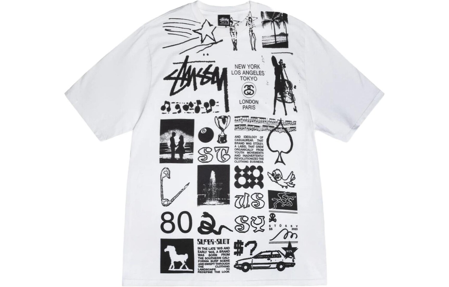 Футболка Stussy унисекс, Черный
Футболка Stussy унисекс, Черный