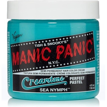 Краска для волос Creamtones Perfect Pastel Sea Nymph 118мл, Manic Panic
Краска для волос Creamtones Perfect Pastel Sea Nymph 118мл, Manic Panic