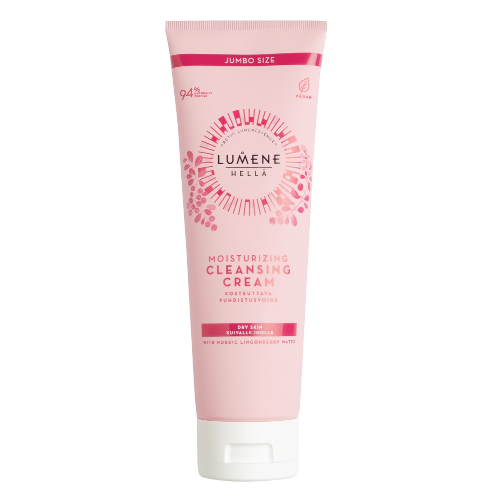 Очищающий крем для лица hella moisturizing cleansing cream jumbo size Lumene, 250 мл
Очищающий крем для лица hella moisturizing cleansing cream jumbo size Lumene, 250 мл