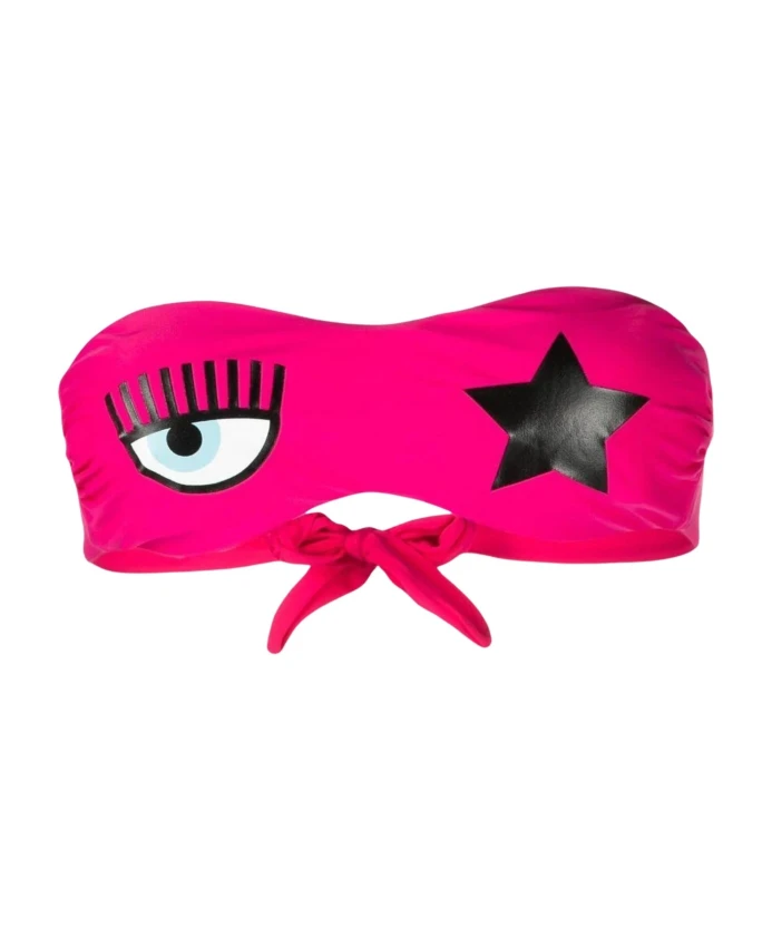 Бикини топ цвета фуксии Chiara Ferragni Collection, розовый
Бикини топ цвета фуксии Chiara Ferragni Collection, розовый