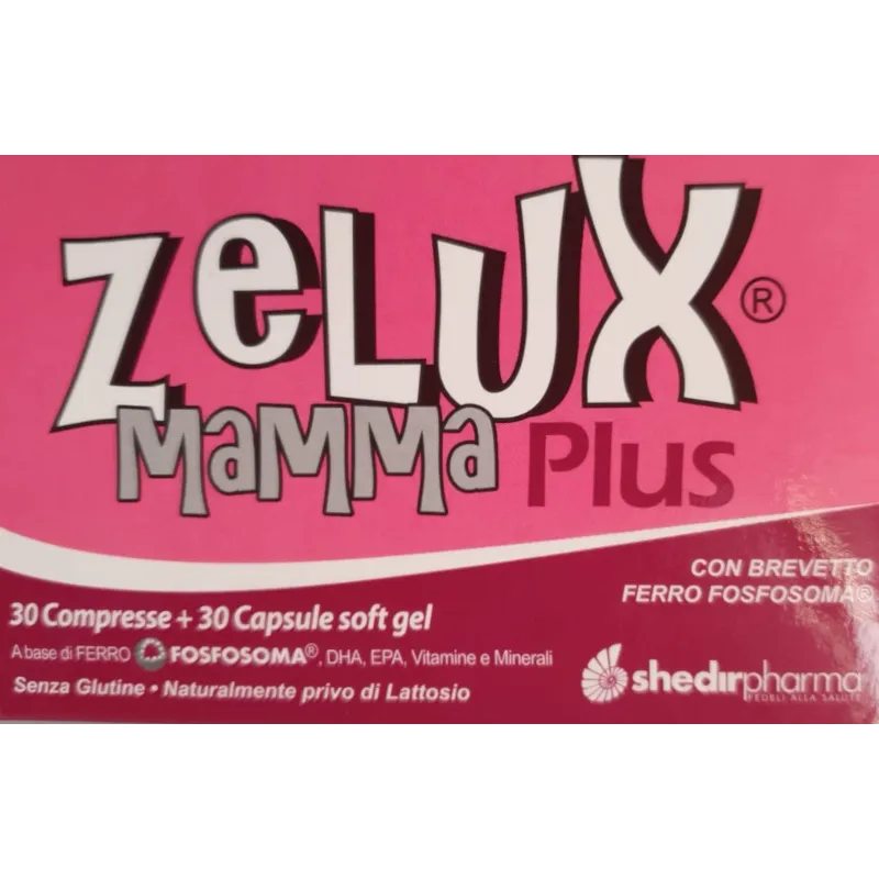 Зелюкс Мамма Плюс 30Cpr+30Cps Shedir
Зелюкс Мамма Плюс 30Cpr+30Cps Shedir